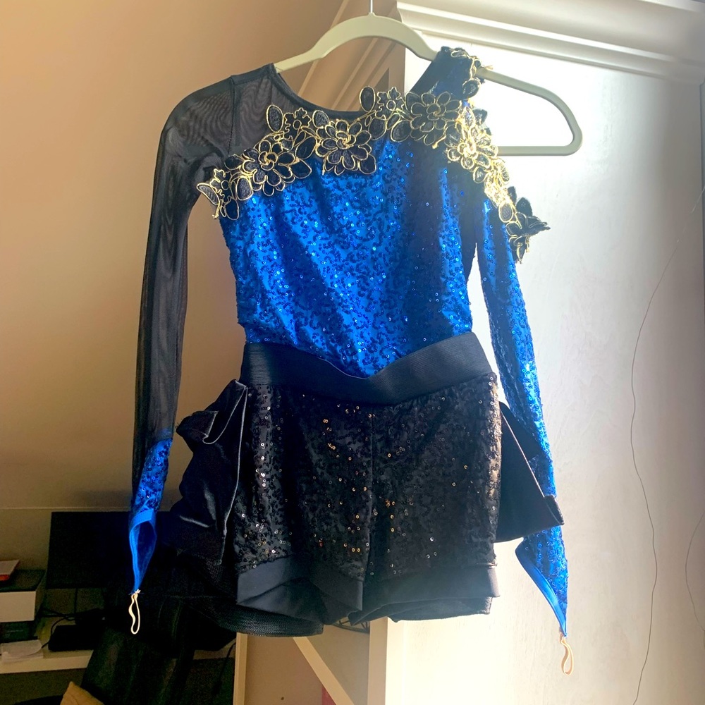Weissman Royal Blue and Black costume